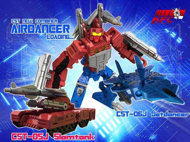 KFC - CST-05J and CTS-06J Airdancer Set of Jetdancer and Slamtank